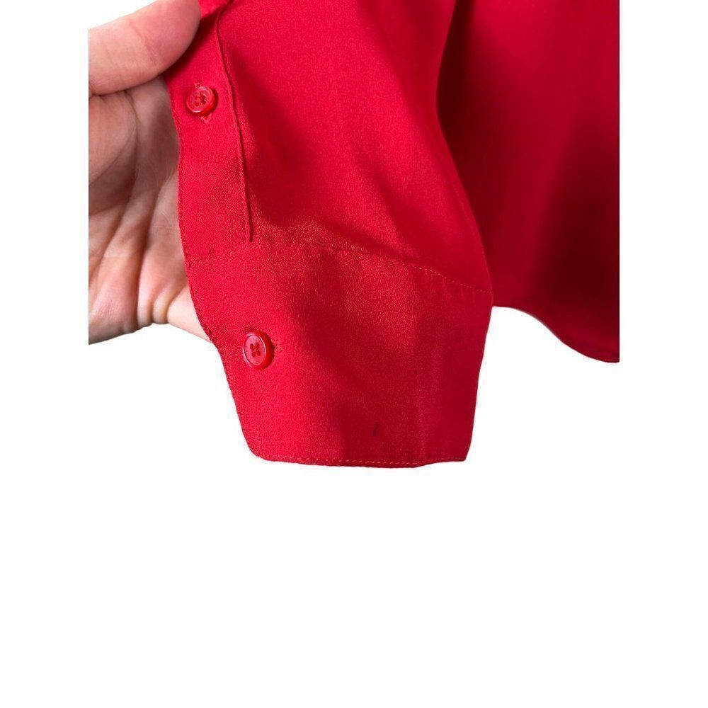 Express The Portofino Button Down Collared Chiffo… - image 6